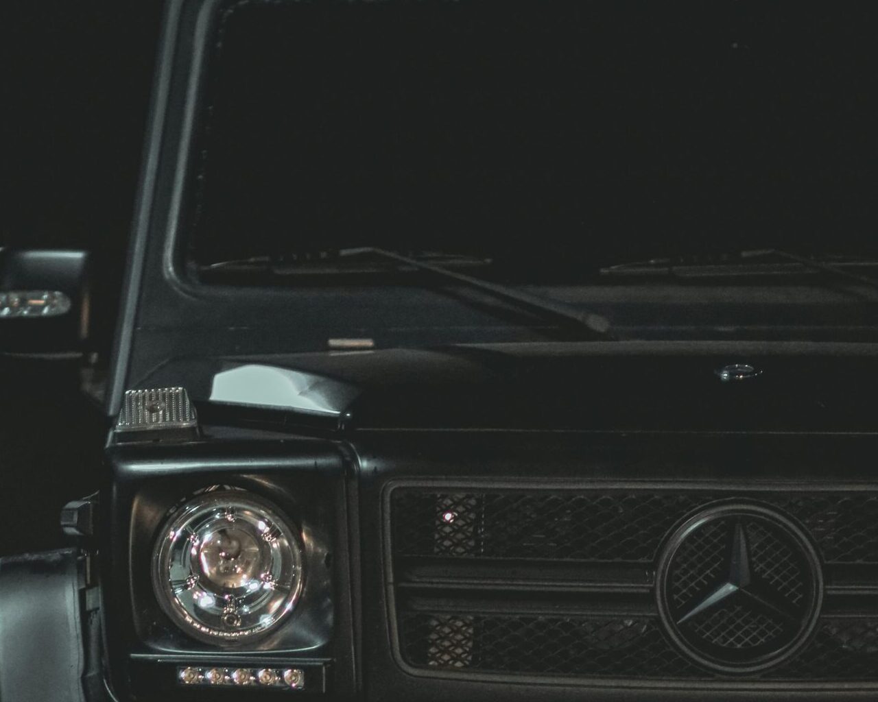 Black Mercedes-Benz Vehicle